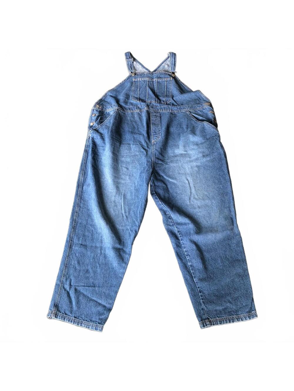 duo Maternity Denim Overalls Size 2X